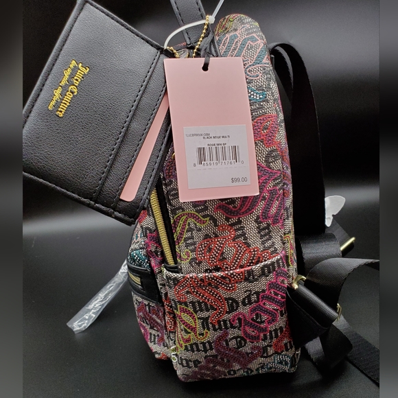 ⬇️🎉🎁Juicy Couture Backpack and Card Case - Picture 5 of 16